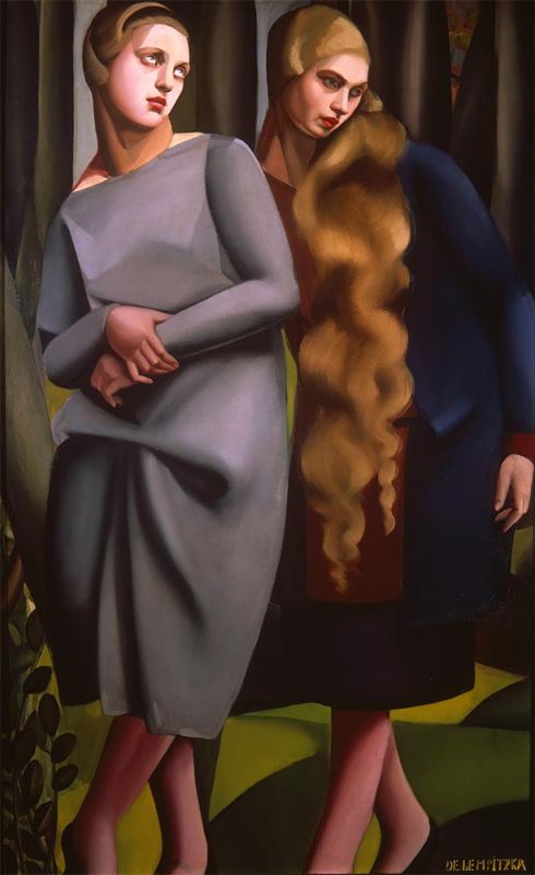 Irene and Her Sister, 1925 | Lempicka | Gemälde Reproduktion