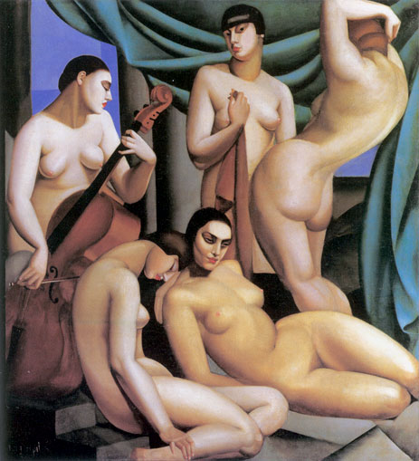 Rhythm, 1924 | Lempicka | Gemälde Reproduktion