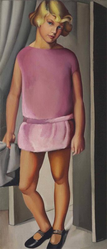 Porträt von Kizette, c.1924 | Lempicka | Gemälde Reproduktion