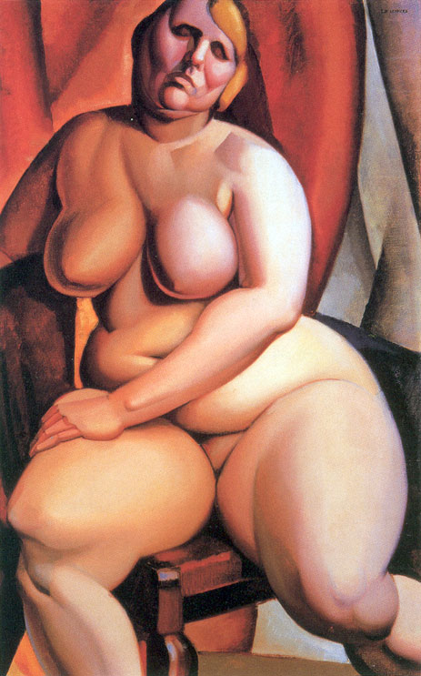 Seated Nude, c.1923 | Lempicka | Gemälde Reproduktion