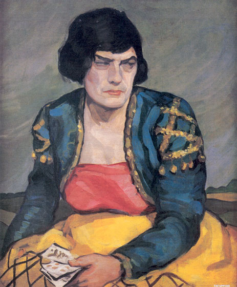 The Fortune Teller, c.1922 | Lempicka | Gemälde Reproduktion