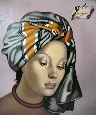 The Grey Turban, 1945 | Lempicka | Gemälde Reproduktion