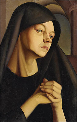 The Widow, c.1924 | Lempicka | Gemälde Reproduktion