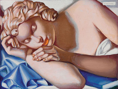 The Sleeper III, c.1975 | Lempicka | Gemälde Reproduktion