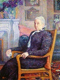 Madame Monnom, 1900 von Rysselberghe | Gemälde-Reproduktion