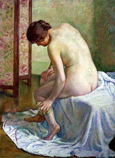 The Bather, undated | Rysselberghe | Painting Reproduction