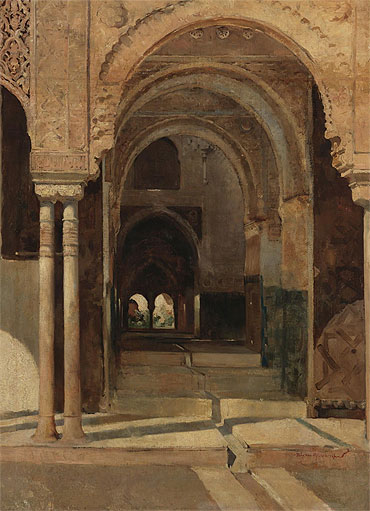 The Alhambra, 1884 | Rysselberghe | Gemälde Reproduktion