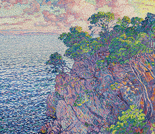 La pointe du Rossignol (Cap Layet) | Rysselberghe | Painting Reproduction
