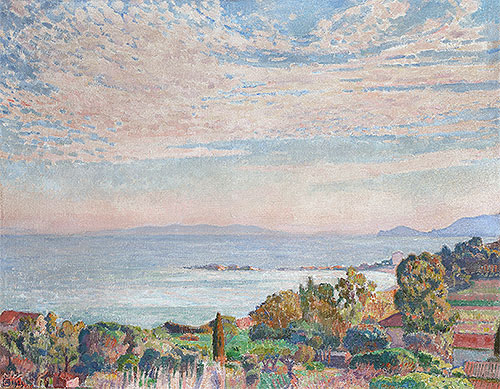 Saint Clair Bay, 1923 | Rysselberghe | Painting Reproduction