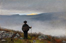 Far, Far Away Soria Moria Palace Shimmered Like Gold, 1900 by Theodor Severin Kittelsen | Painting Reproduction