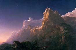 Prometheus Bound, c.1846/47 von Thomas Cole | Gemälde-Reproduktion