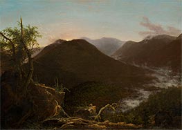 Sonnenaufgang in den Catskills, 1826 von Thomas Cole | Gemälde-Reproduktion