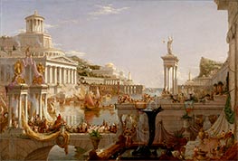 The course of empire: The consummation of empire, 1836 von Thomas Cole | Gemälde-Reproduktion