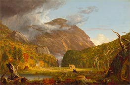 Ein Blick auf den Pass der Weißen Berge (Crawford Notch), 1839 von Thomas Cole | Gemälde-Reproduktion