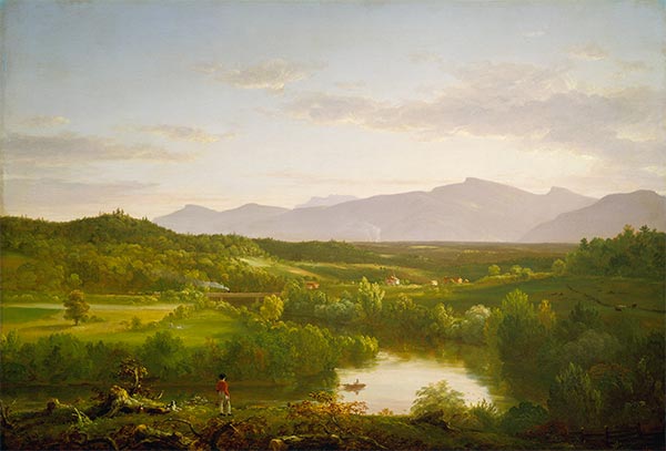 River in the Catskills, 1843 | Thomas Cole | Gemälde Reproduktion