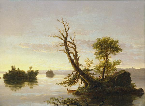 American Lake Scene, 1844 | Thomas Cole | Painting Reproduction