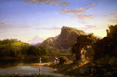 L'Allegro, 1845 | Thomas Cole | Gemälde Reproduktion