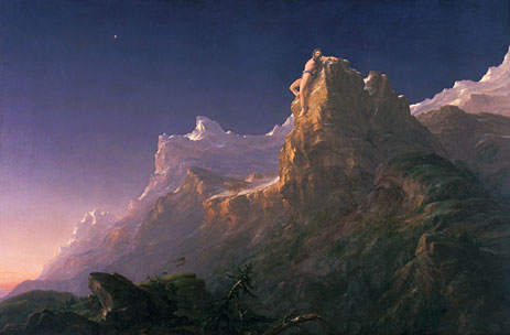 Prometheus Bound, c.1846/47 | Thomas Cole | Gemälde Reproduktion