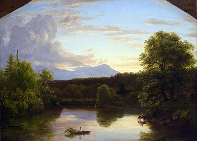 North Mountain and Catskill Creek, 1838 | Thomas Cole | Gemälde Reproduktion