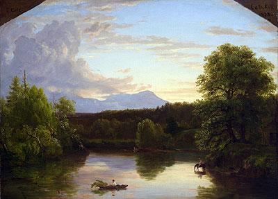 Nordberg und Catskill Creek | Thomas Cole | Gemälde Reproduktion