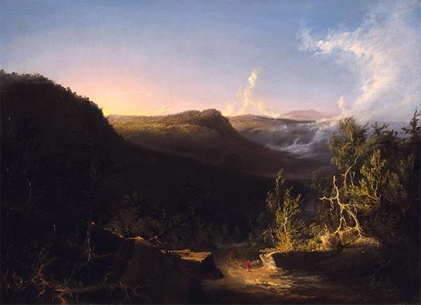 Catskills Mountain Landscape, c.1826 | Thomas Cole | Painting Reproduction