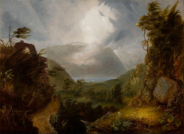 Storm King of the Hudson, c.1825/27 | Thomas Cole | Painting Reproduction