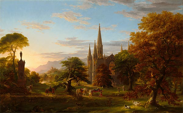 Die Rückkehr | Thomas Cole | Gemälde Reproduktion