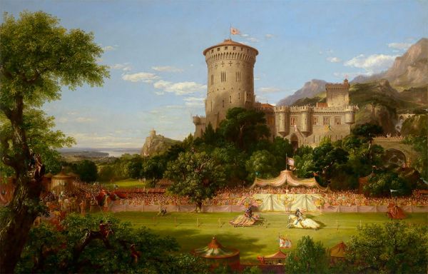 Die Vergangenheit | Thomas Cole | Gemälde Reproduktion