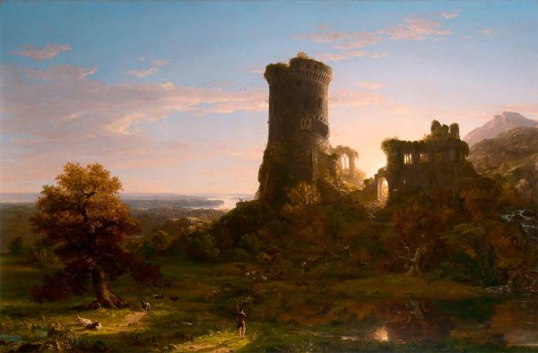 Das Geschenk | Thomas Cole | Gemälde Reproduktion