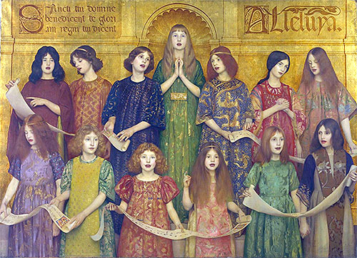 Alleluia, 1896 | Thomas Gotch | Painting Reproduction
