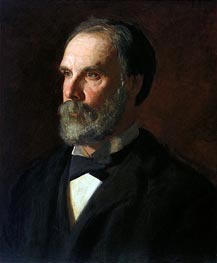 Professor William Woolsey Johnson, c.1896 by Thomas Eakins | Painting Reproduction