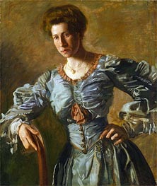 Portrait of Elizabeth L. Burton | Thomas Eakins | Painting Reproduction