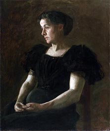 Portrait of Mrs. Frank Hamilton Cushing, 1895 von Thomas Eakins | Gemälde-Reproduktion