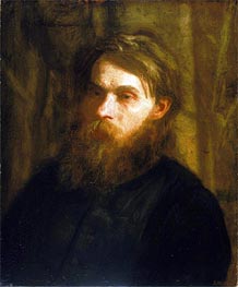The Bohemian (Portrait of Franklin Louis Schenck), c.1890 by Thomas Eakins | Painting Reproduction