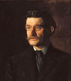 Portrait of Thomas J. Eagan, 1907 by Thomas Eakins | Painting Reproduction
