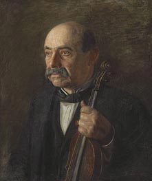 Major Manuel Waldteufel, 1907 by Thomas Eakins | Painting Reproduction