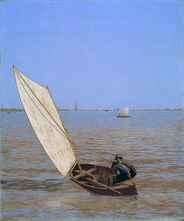 Starting Out after Rail, 1874 | Thomas Eakins | Gemälde Reproduktion