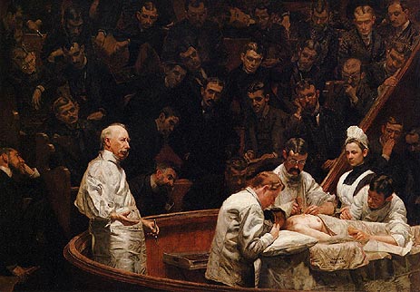 The Agnew Clinic, 1889 by Thomas Eakins | Painting Reproduction