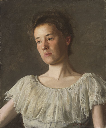 Portrait of Miss Alice Kurtz, 1903 | Thomas Eakins | Painting Reproduction