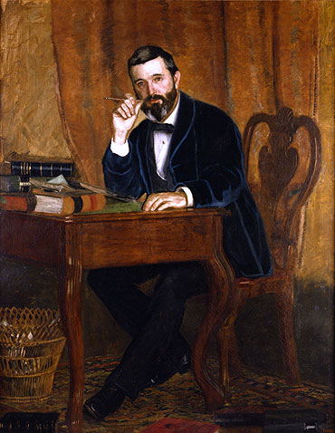 Dr. Horatio C. Wood, 1886 by Thomas Eakins | Painting Reproduction