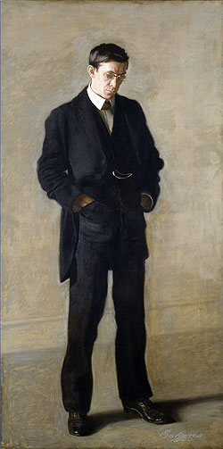 The Thinker: Portrait of Louis N. Kenton, 1900 | Thomas Eakins | Painting Reproduction