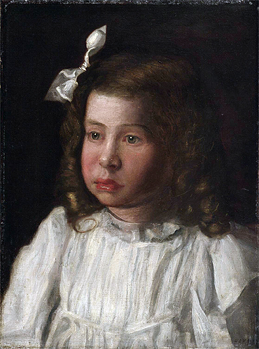 Portrait of a Little Girl, c.1895/00 | Thomas Eakins