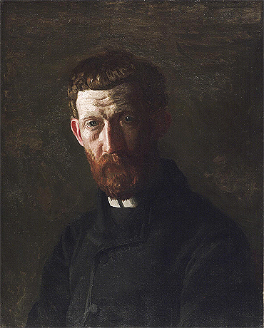Portrait of Arthur Burdett Frost, c.1886 | Thomas Eakins