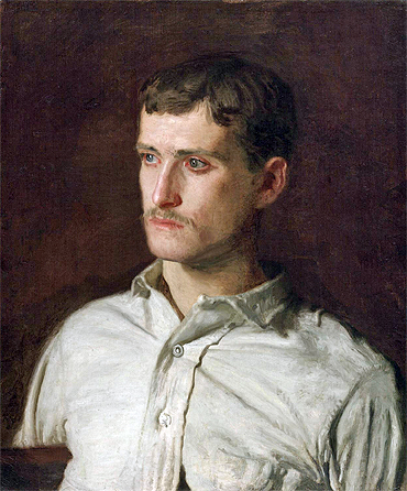 Portrait of Douglass Morgan Hall, c.1889 | Thomas Eakins