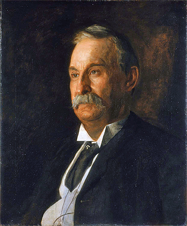 Portrait of Edward Taylor Snow, 1904 | Thomas Eakins | Gemälde Reproduktion