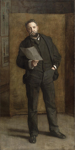 Portrait of Leslie W. Miller, 1901 | Thomas Eakins | Gemälde Reproduktion