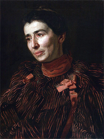 Portrait of Mary Adeline Williams, c.1900 | Thomas Eakins | Painting Reproduction