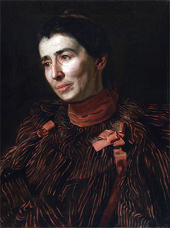 Porträt von Mary Adeline Williams, c.1900 von Thomas Eakins | Gemälde-Reproduktion