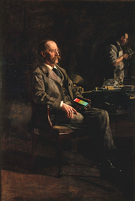 Professor Henry A. Rowland, 1897 | Thomas Eakins | Painting Reproduction