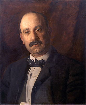 Portrait of A. Bryan Wall, 1904 | Thomas Eakins | Gemälde Reproduktion